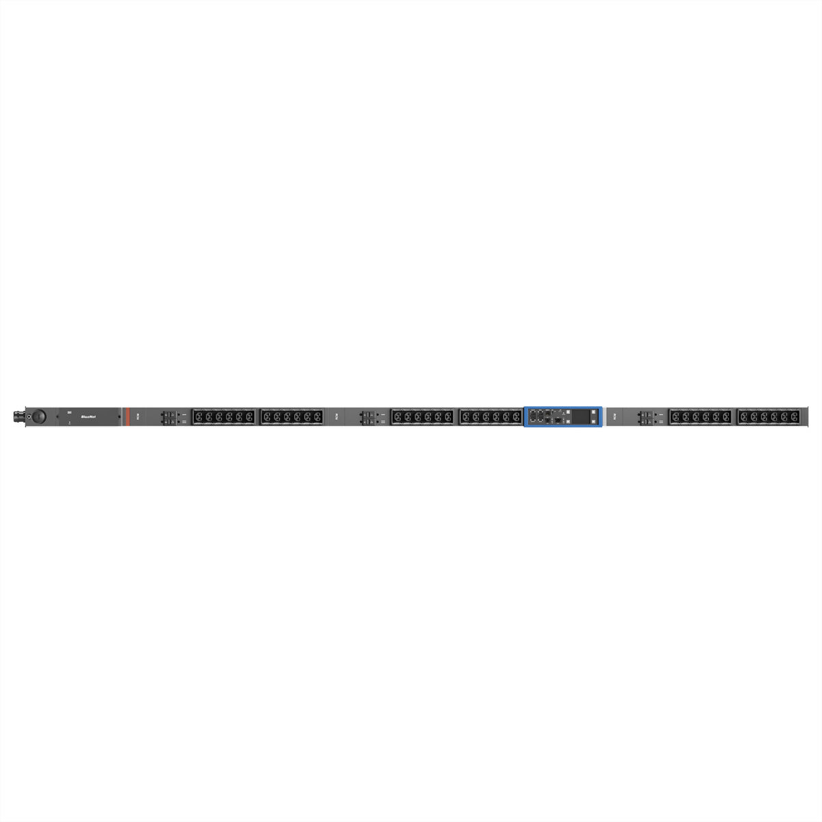 Bachmann BN PRO S RCM Steckdosenleiste C13/C15/C19/C21×36 – USB‑C×1, 6×LS 16 A – CEE 32A (3P+N+PE), 3,0 m
