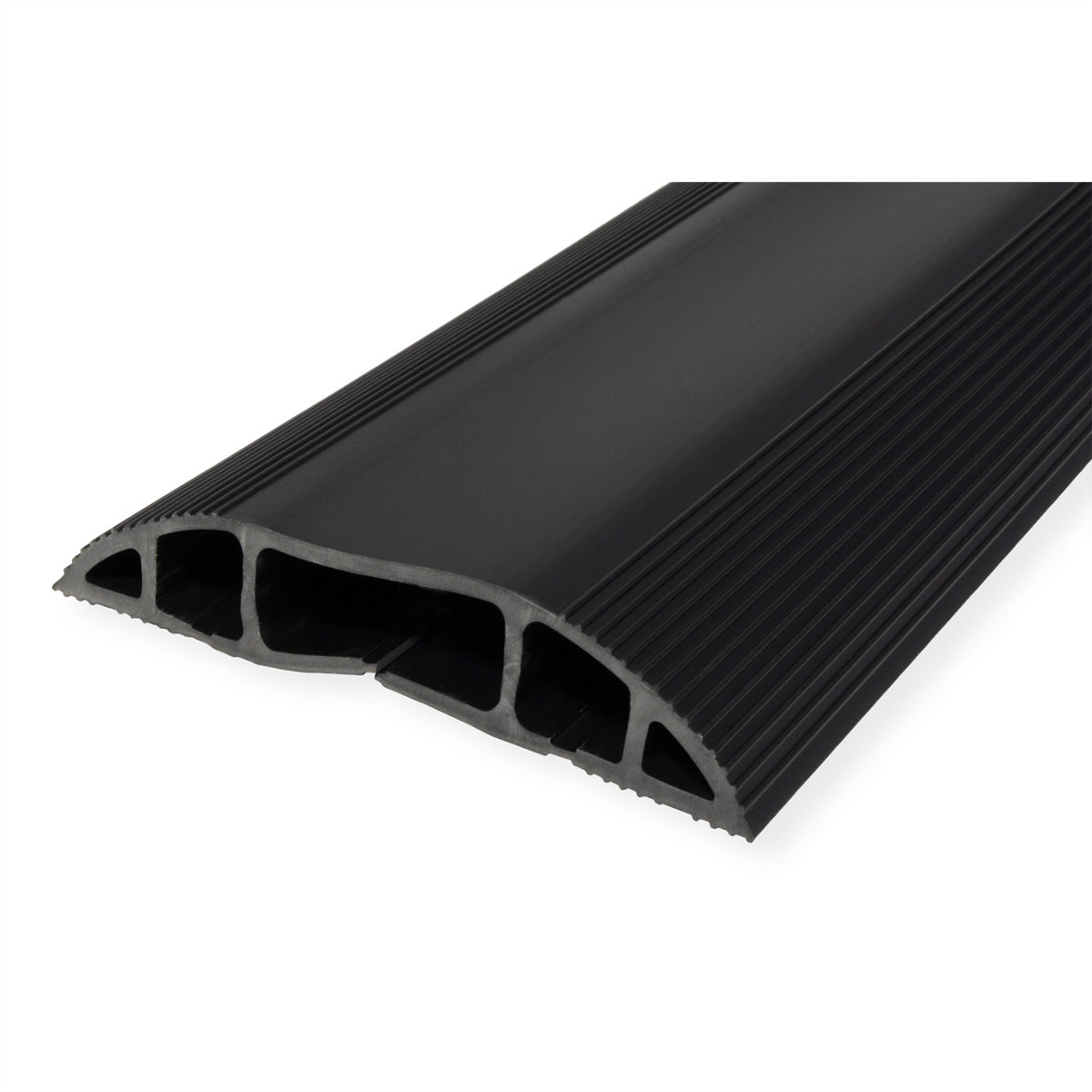 Dataflex Kabelbrücke 3 Kanal – 83×15 mm, L 3000 mm – PVC – Schwarz