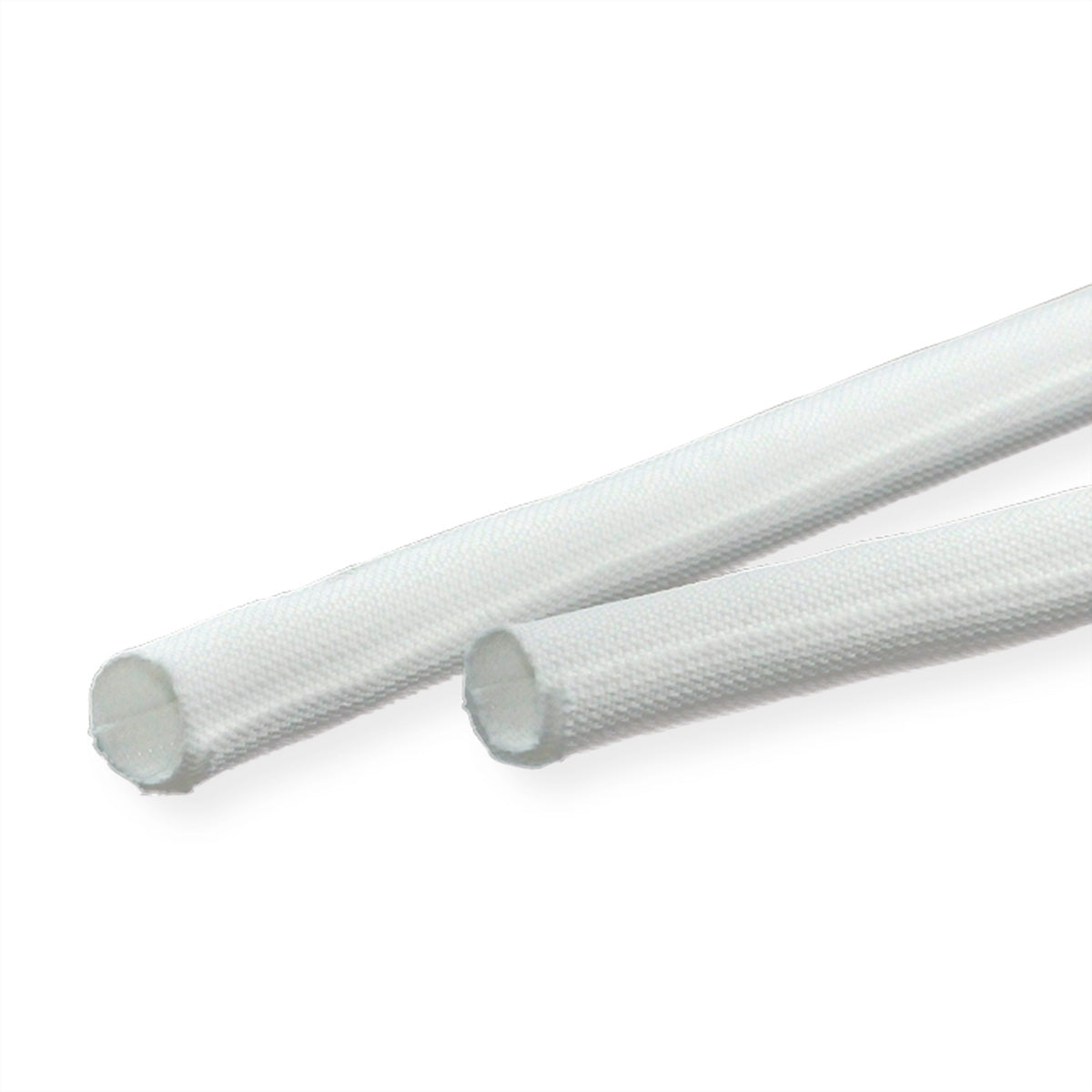 VALUE Kabelschlauch, Ø 25 mm × 2,5 m, selbsteinrollend – weiss