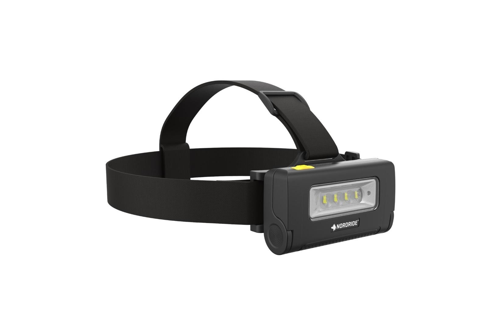 NORDRIDE Stirnlampe – 250 lm, 180 m, IP65, Laufzeit 8 h – Schwarz