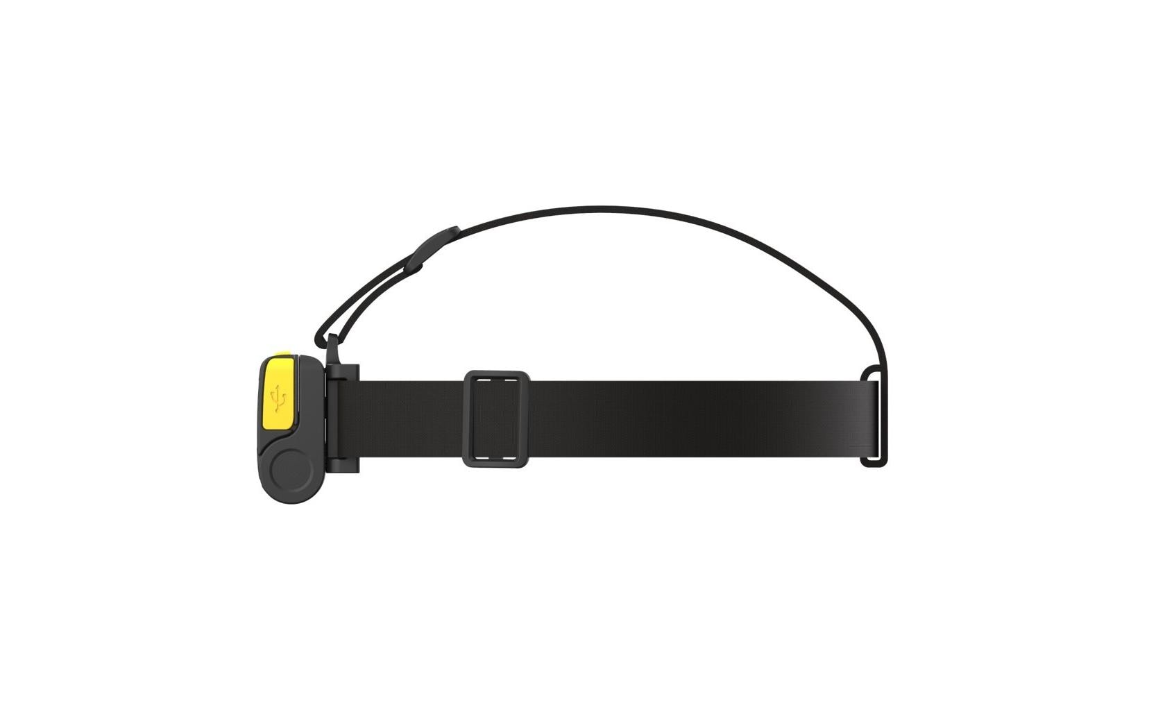 NORDRIDE Stirnlampe – 250 lm, 180 m, IP65, Laufzeit 8 h – Schwarz