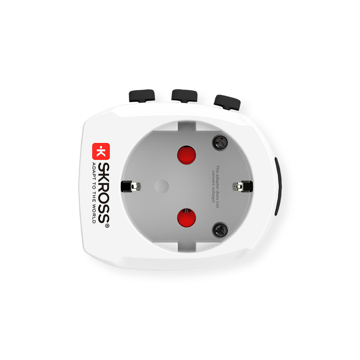 SKROSS PRO Light World Reiseadapter – Universal zu Universal, 100–250 V, 1575 W