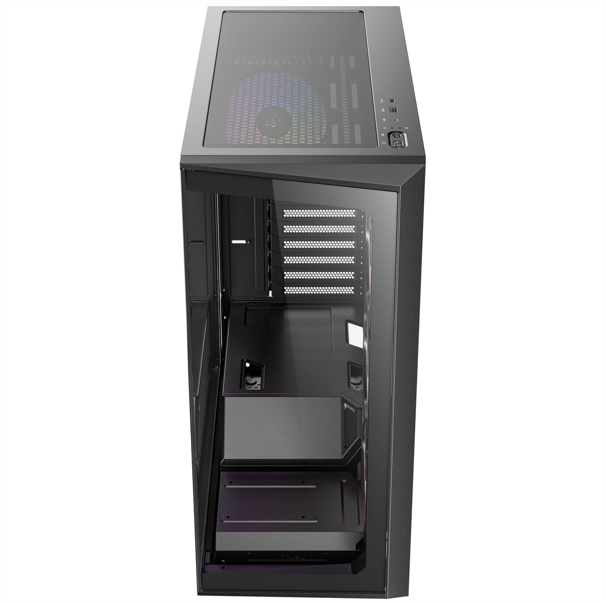 Antec Constellation C3 – PC-Gehäuse (Midi-Tower) – ATX, 4×ARGB-Lüfter, Type-C 3.2 Gen 2, Schwarz