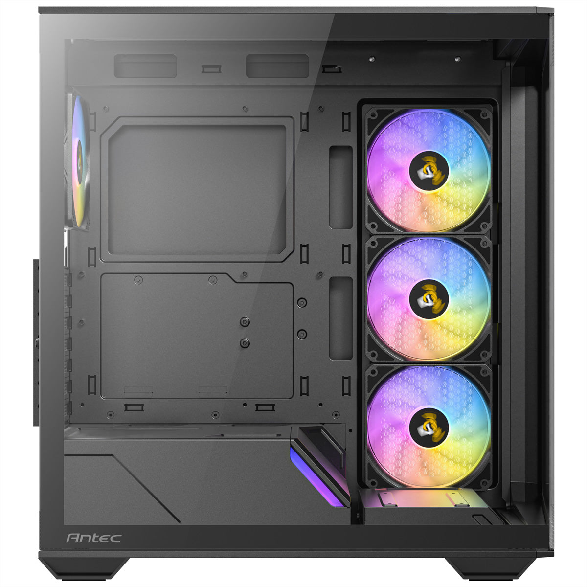 Antec Constellation C3 – PC-Gehäuse (Midi-Tower) – ATX, 4×ARGB-Lüfter, Type-C 3.2 Gen 2, Schwarz