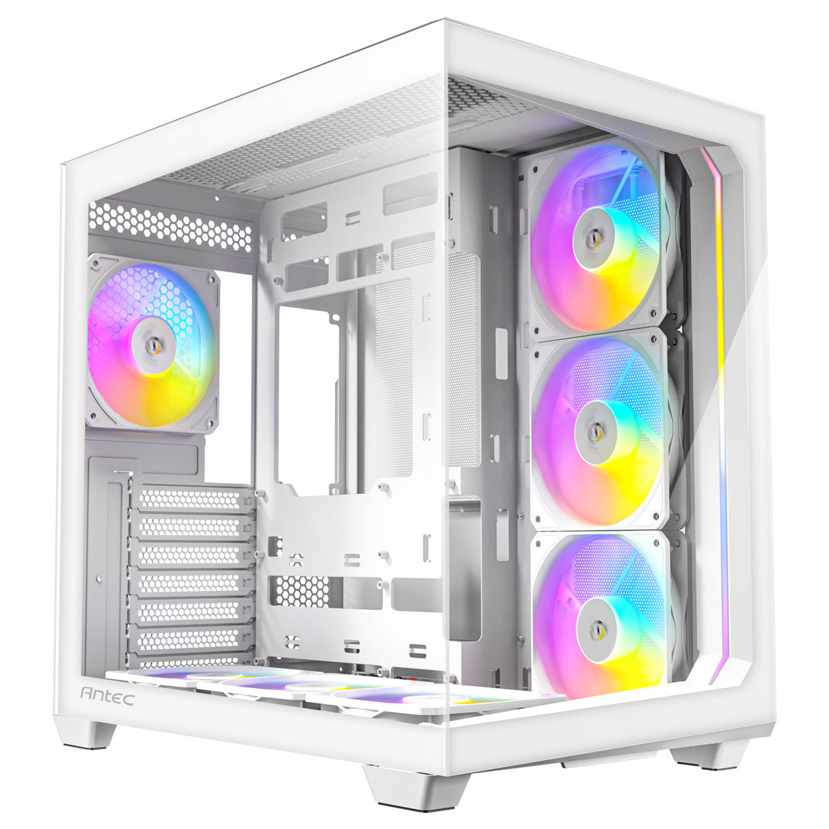 Antec Constellation C5 – PC-Gehäuse – Midi-Tower, 7×120 mm Lüfter, USB-C 3.2 Gen 2, für ATX, ITX, micro-ATX