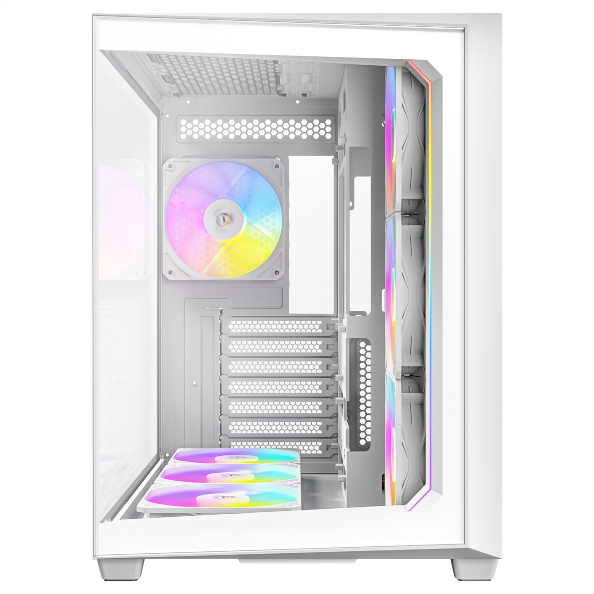 Antec Constellation C5 – PC-Gehäuse – Midi-Tower, 7×120 mm Lüfter, USB-C 3.2 Gen 2, für ATX, ITX, micro-ATX