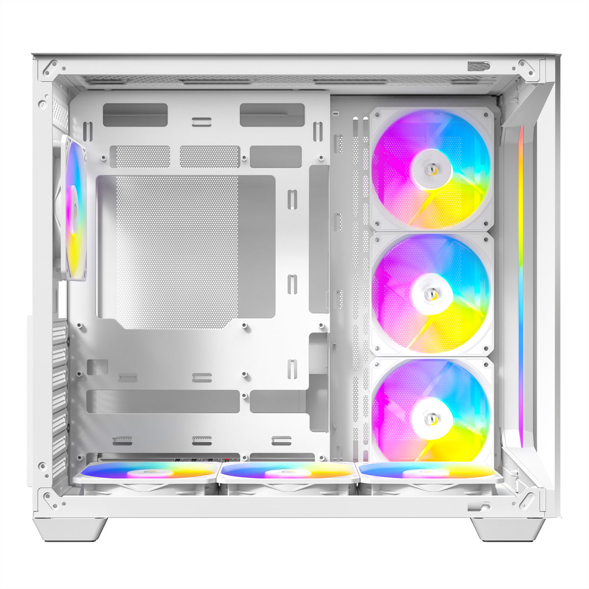 Antec Constellation C5 – PC-Gehäuse – Midi-Tower, 7×120 mm Lüfter, USB-C 3.2 Gen 2, für ATX, ITX, micro-ATX