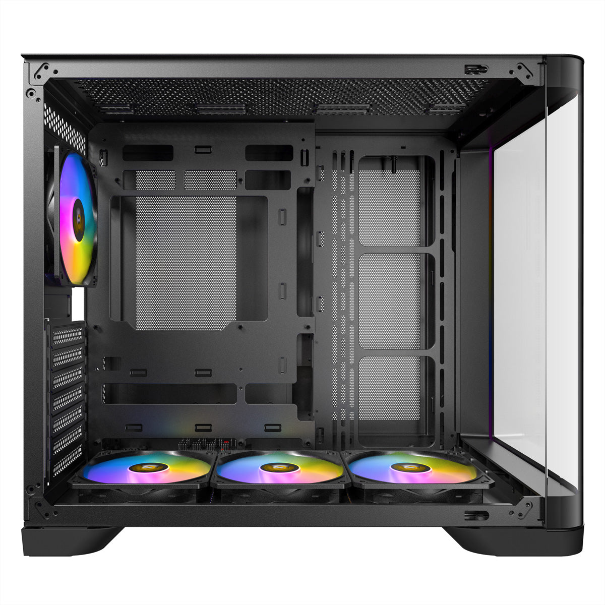 Antec Constellation C5 Curve – PC-Gehäuse Midi-Tower – 4×120 mm Lüfter, USB-C 3,2 Gen2, 360 mm Radiator