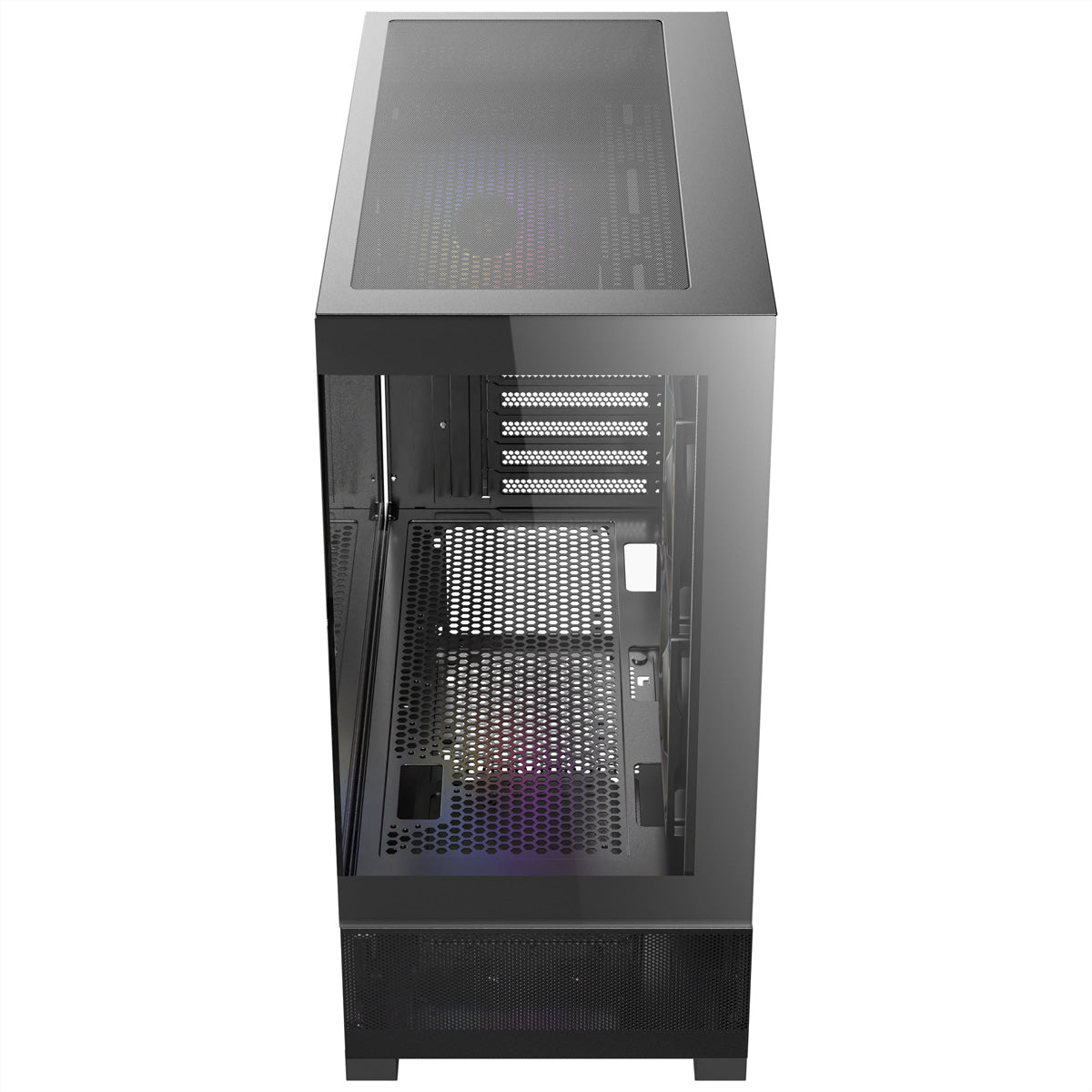 Antec CX500M ARGB Tower – Micro-ATX, gehärtetes Glas, 3x 120 mm ARGB Lüfter, USB-C 3,2 Gen 2