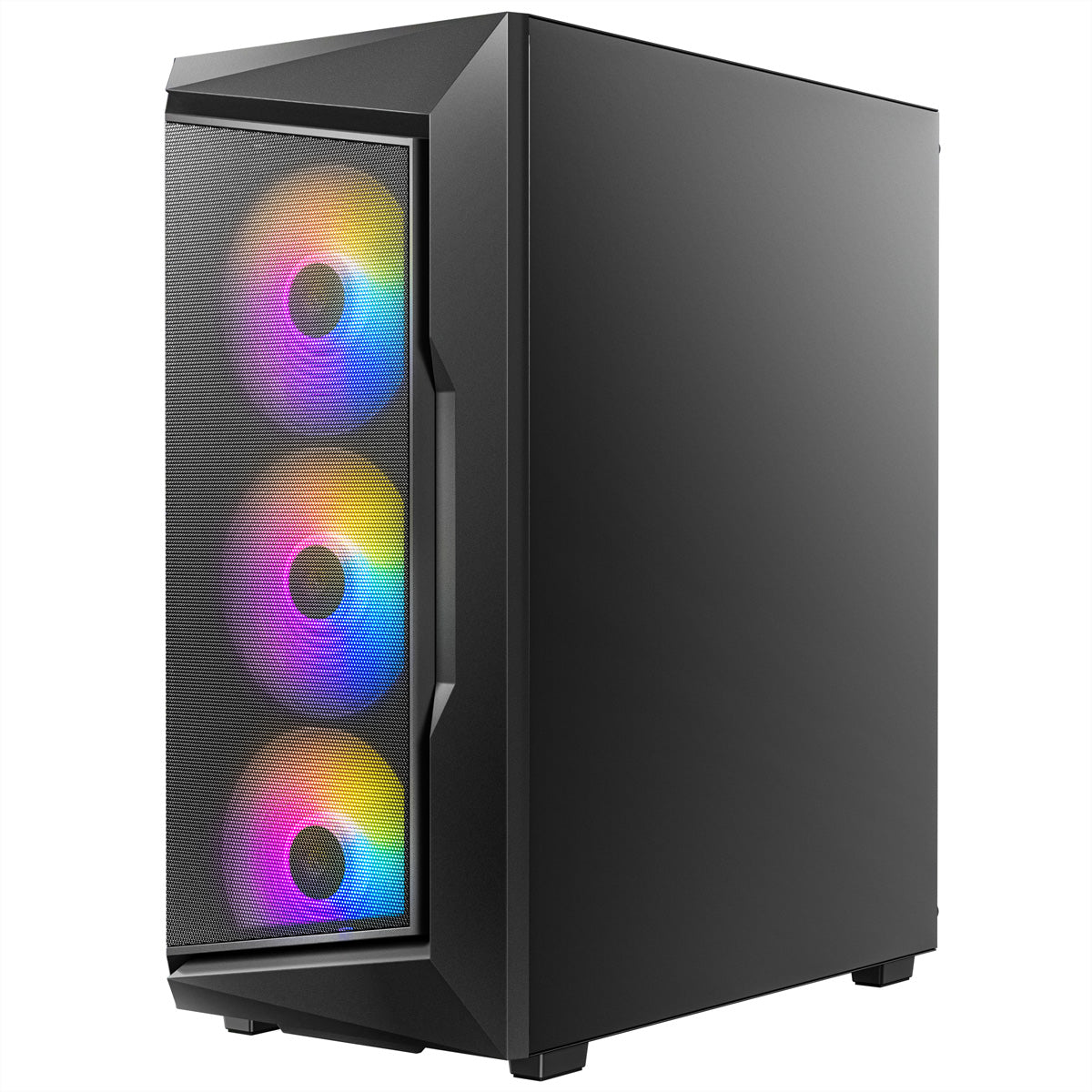 Antec AX61 Elite – PC-Gehäuse (Midi-Tower) – für ATX, micro ATX, ITX, Schwarz