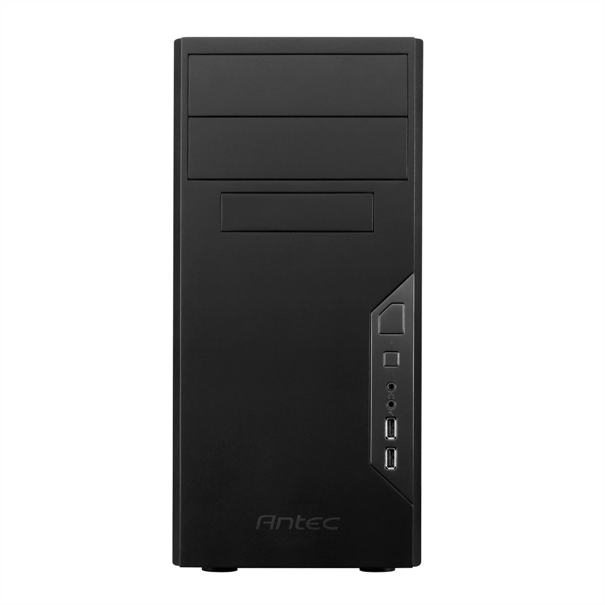 Antec VSK 3000B-U3/U2 – PC-Gehäuse – Minitower, Schwarz, 2×5,25", 2×3,5", 1×2,5", 365×173×393 mm