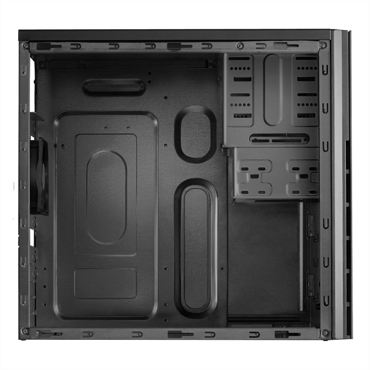 Antec VSK 3000B-U3/U2 – PC-Gehäuse – Minitower, Schwarz, 2×5,25", 2×3,5", 1×2,5", 365×173×393 mm