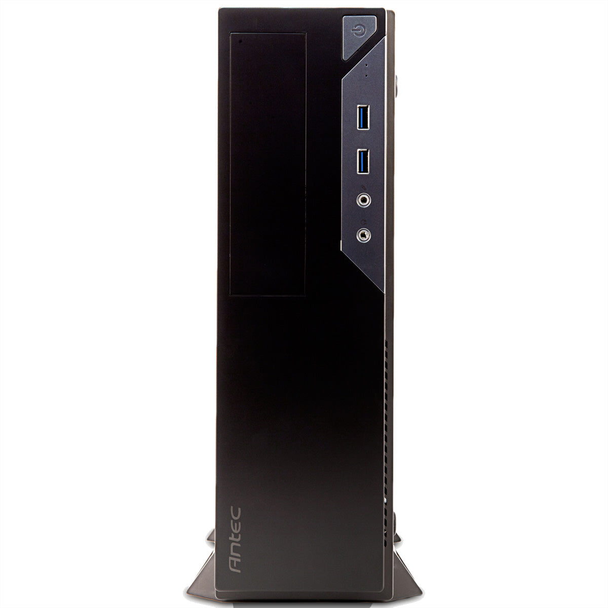 Antec VSK2000-U3 – PC-Gehäuse (Midi-Tower) – Micro-ATX/Mini-ITX, Max GPU 200 mm, 2×USB 3.0, Schwarz