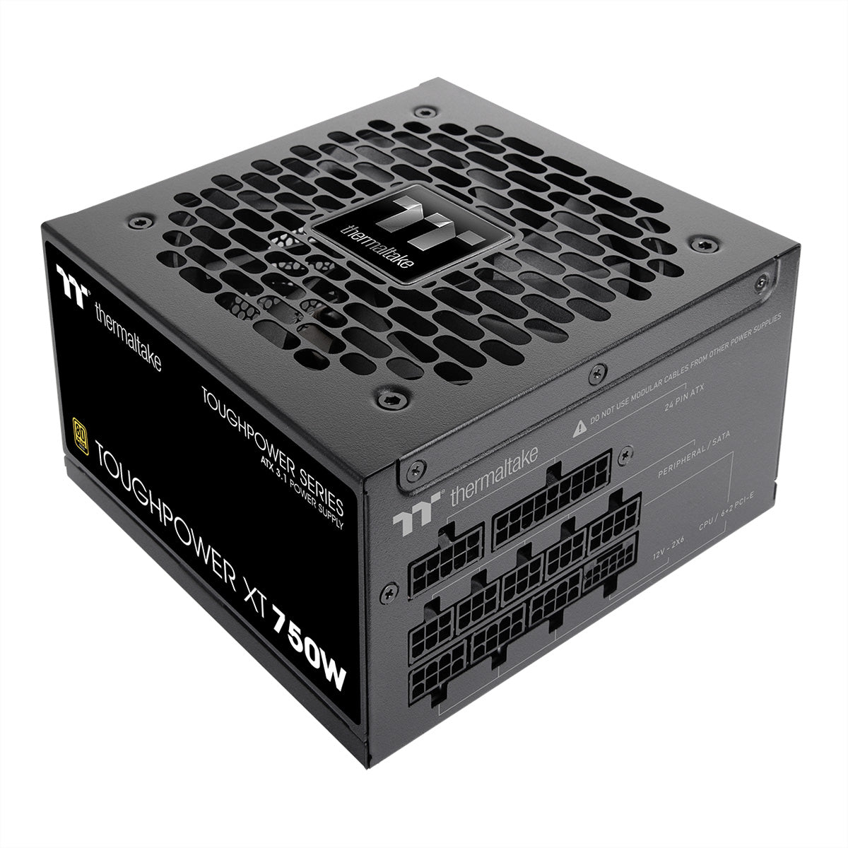 Thermaltake technology Thermaltake Toughpower XT ATX-Netzteil 750 W 80 PLUS Gold – vollmodular, ATX 3,1 – PCIe 5,1