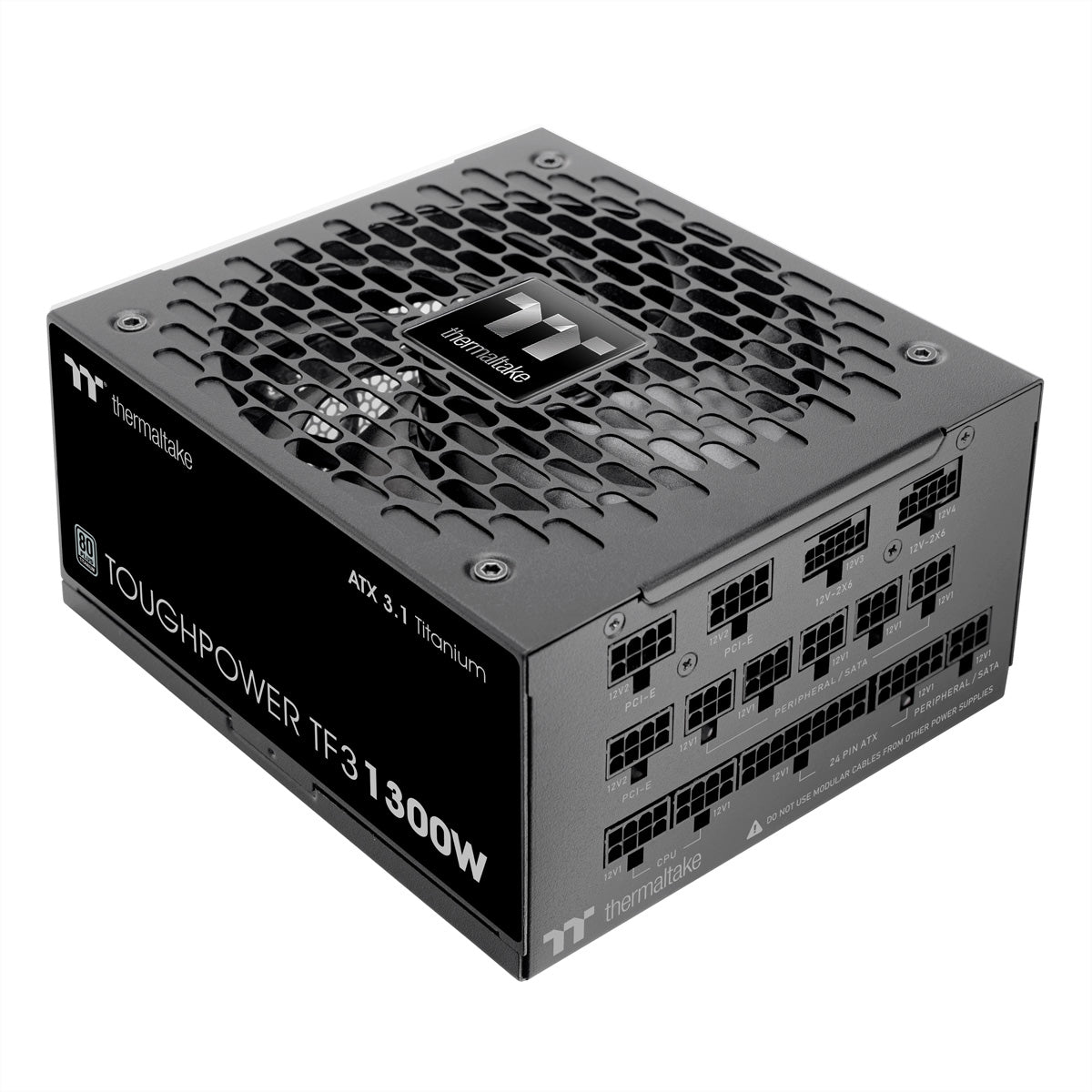 Thermaltake Toughpower TF3 1300 W ATX Netzteil 80 PLUS Titanium – Vollmodular, ATX 3.1, 12VHPWR×2 – PCIe 6+2-Pin