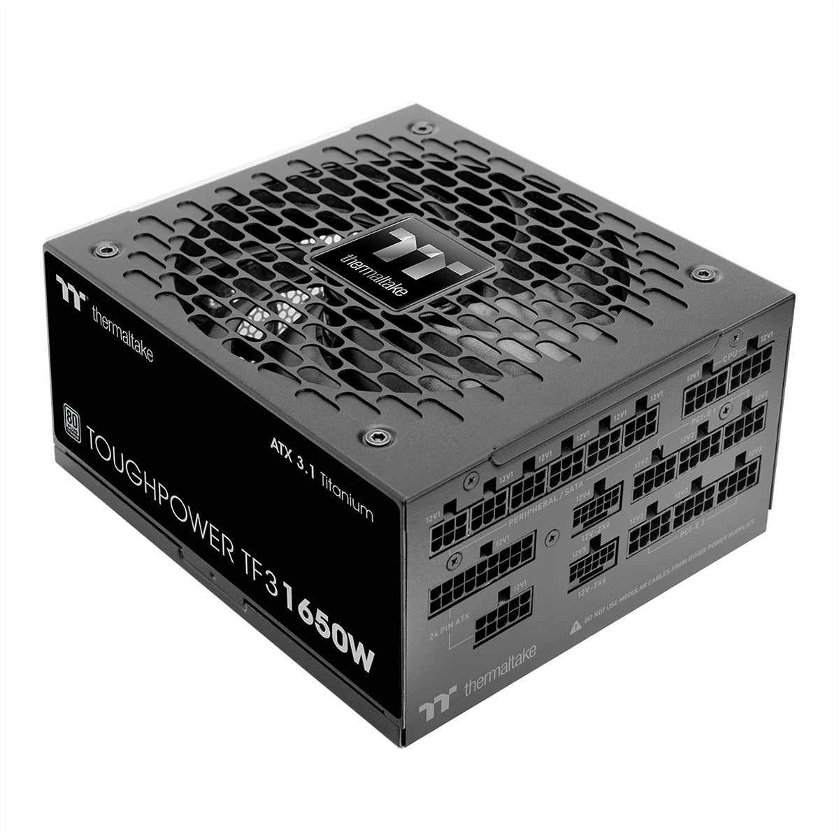 Thermaltake Toughpower TF3 ATX Netzteil 1650 W 80 PLUS Titanium – vollmodular, ATX 3.1, 12VHPWR×2