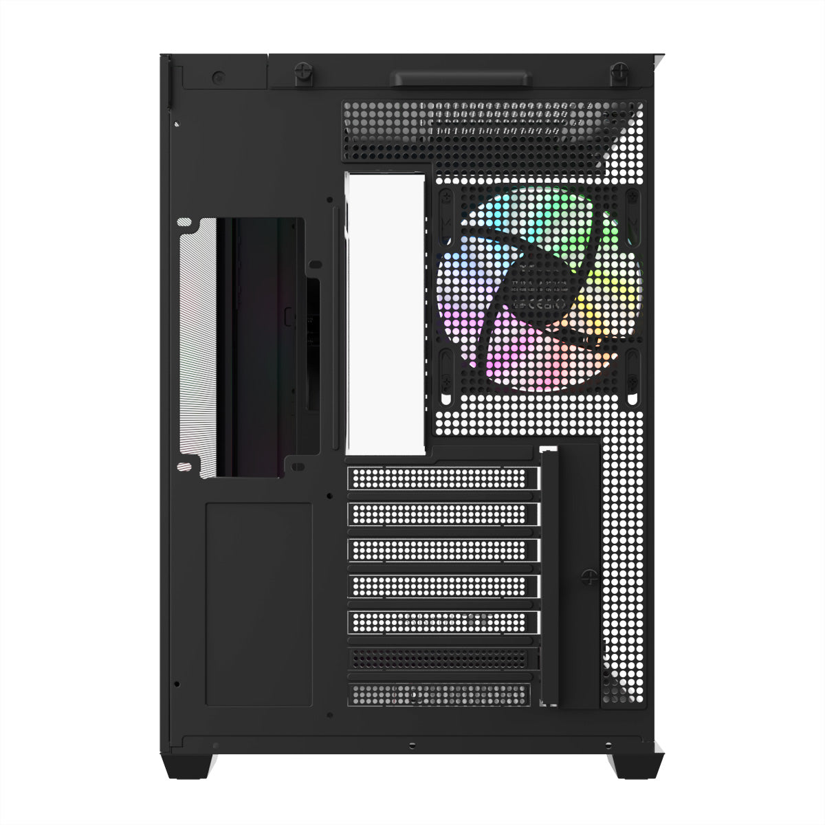 Thermaltake View 380 WS ARGB – Gehäuse – Mid Tower, Schwarz, 4×ARGB, 360 mm Radiator, für ATX/mATX/Mini-ITX
