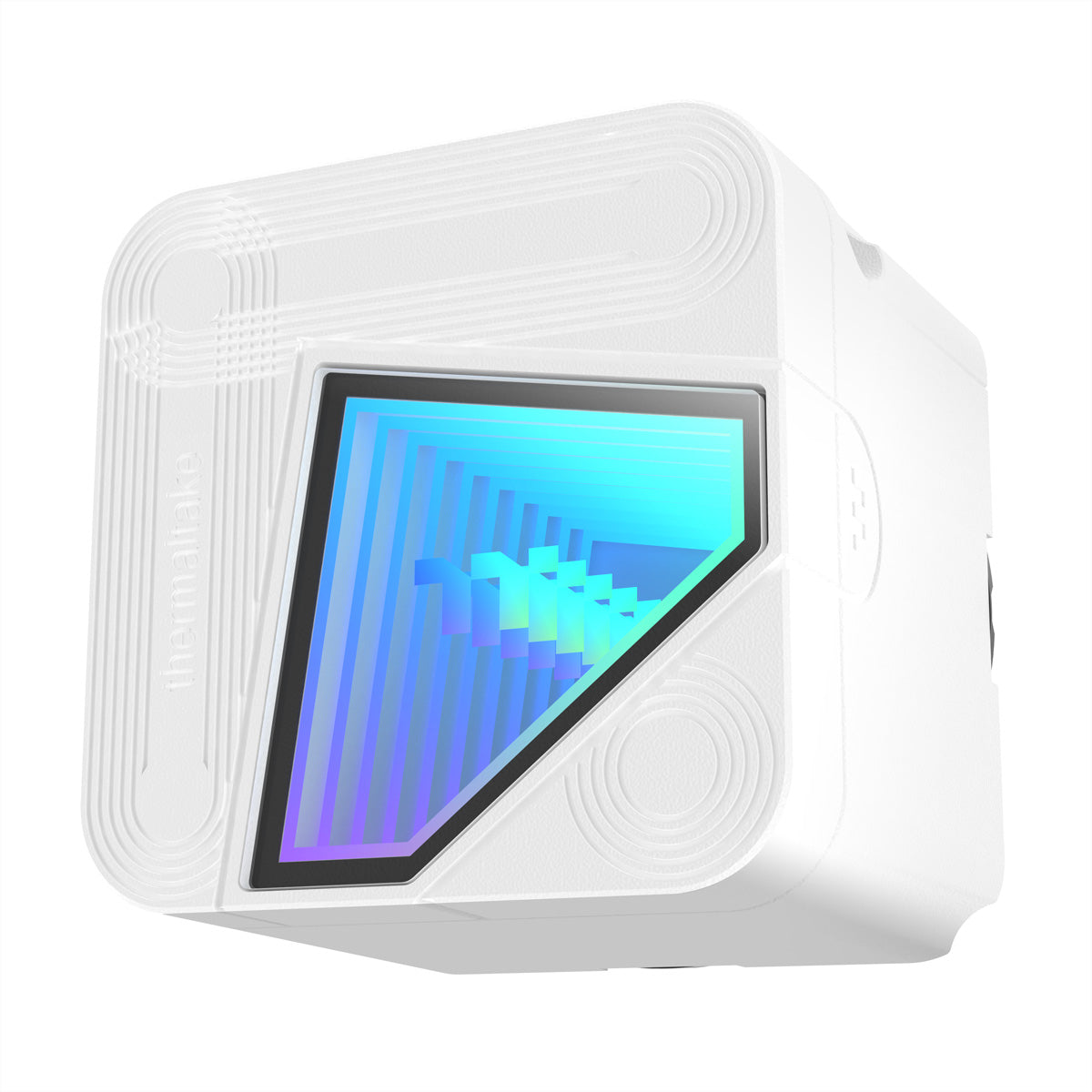 Thermaltake ST360 Ultra ARGB Sync – AIO-Wasserkühlung, 360 mm, 7" LCD, ARGB, Weiss, für Intel LGA/AMD AM4/AM5