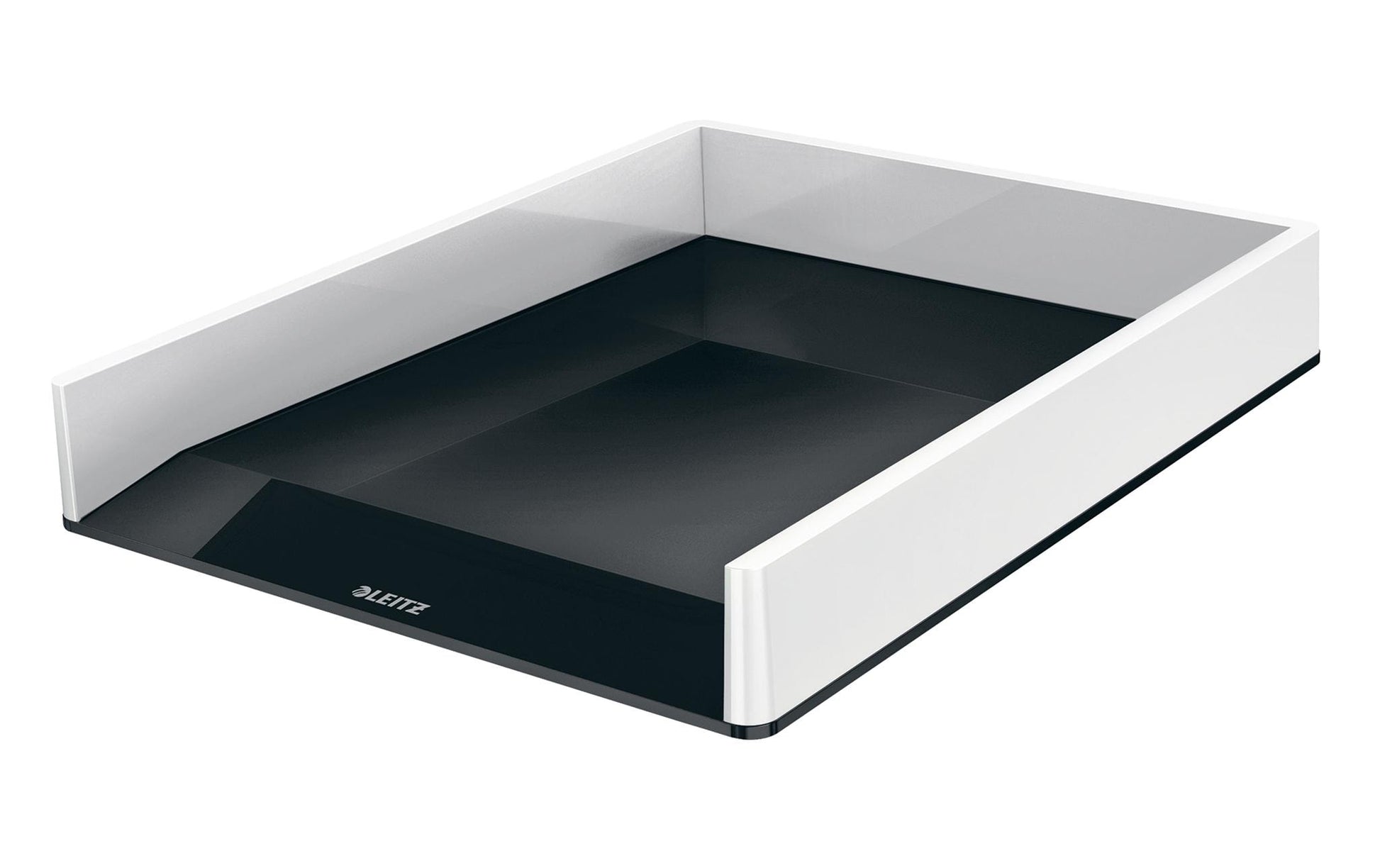 Leitz Briefkorb – Kunststoff, Schwarz, Weiss, Serie 53611095