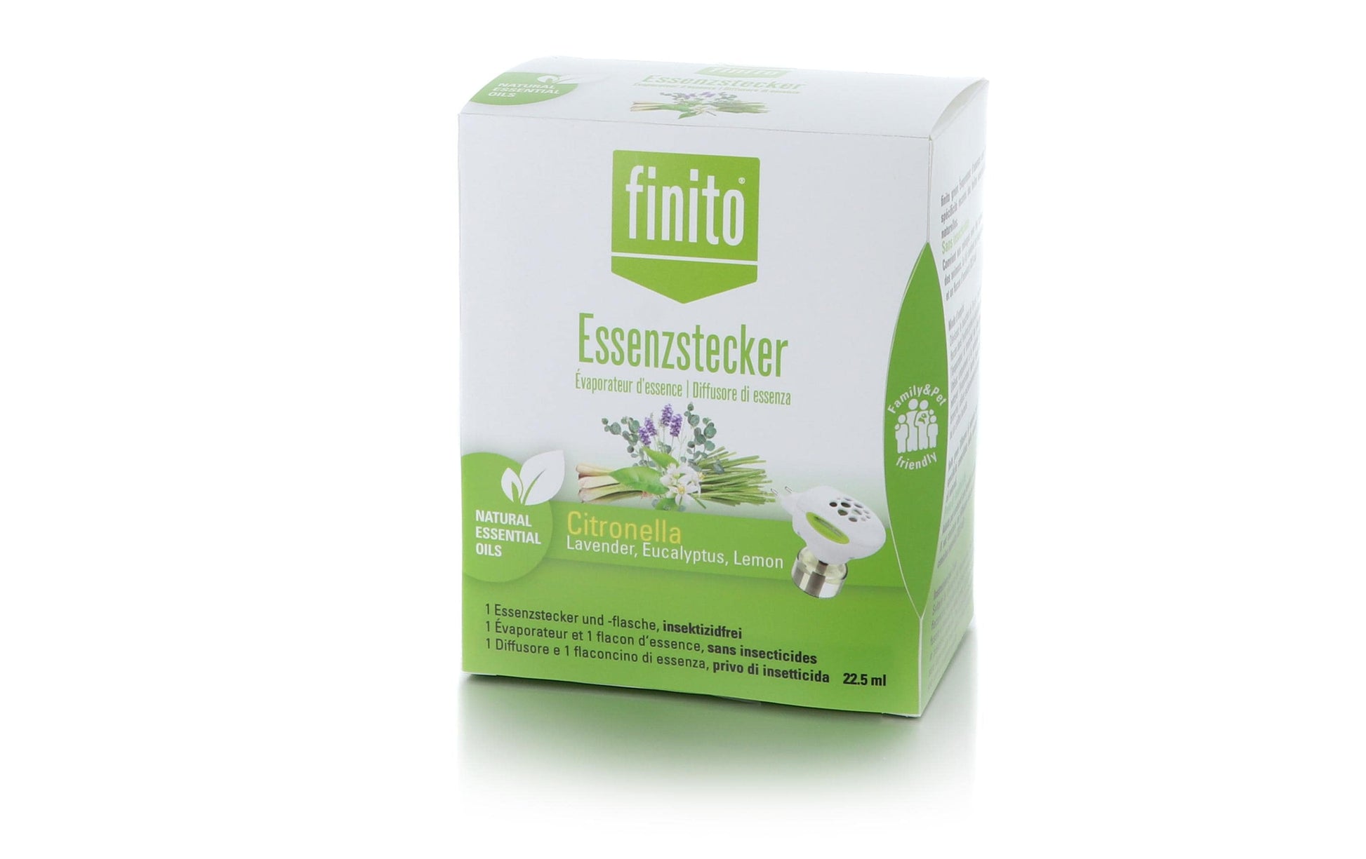 Finito green Mücken-Set Insektenfalle – weiss – für Mücken