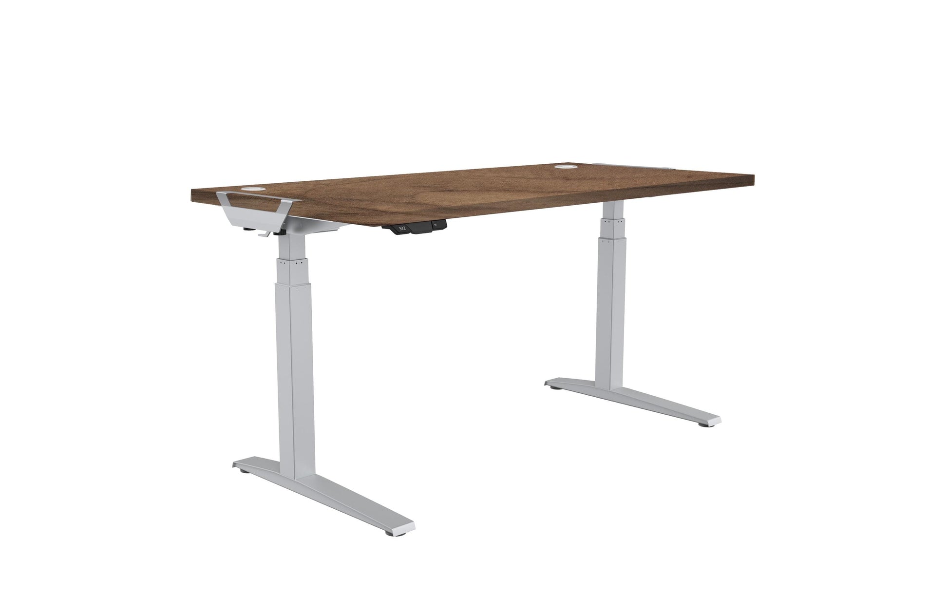 Fellowes Tischplatte – 180 × 80 × 2,5 cm – Walnuss – für Levado, Cambio