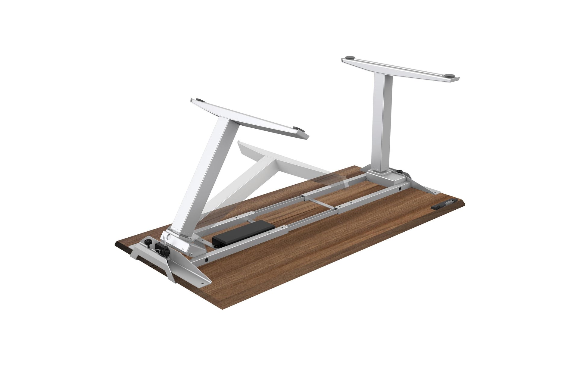 Fellowes Tischplatte – 140 × 80 × 2,5 cm – Walnuss – für Levado, Cambio
