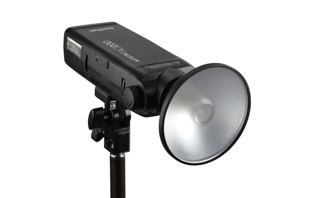 Godox AD-M Reflektor – 10,4 cm – für AD200, AD200Pro – Blau, Grün, Rot, Weiss, Gelb