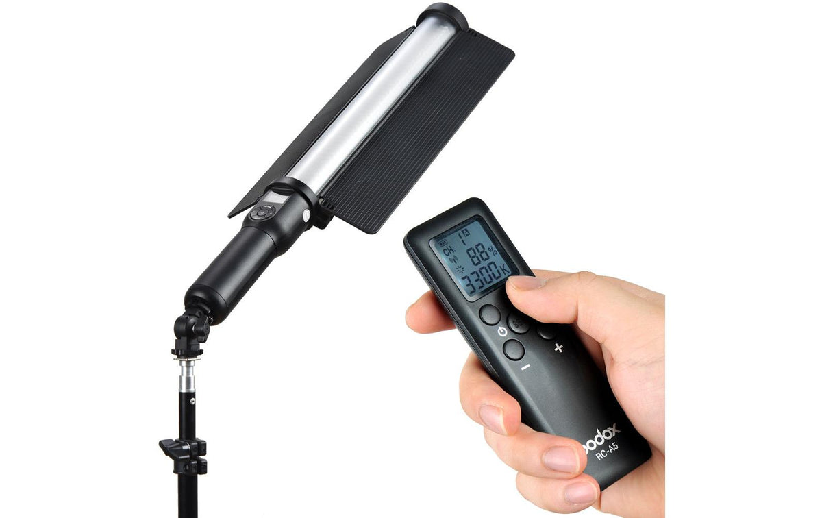 Godox LC500 ICE LED-Leuchtstab – 1200 lux, 3300–5600 K, Akku 2600 mAh – Schwarz