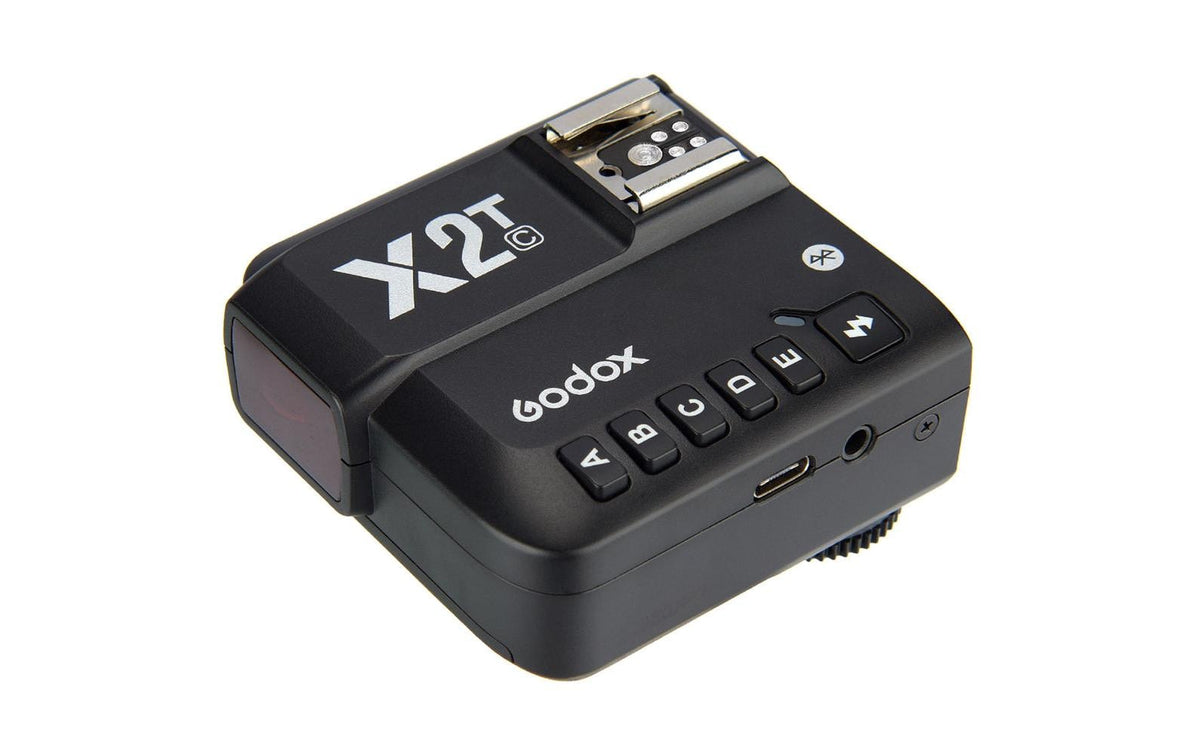 Godox X2T-C Auslöser – Bluetooth, 2,4 GHz Funk, 5 Gruppen – für Canon (TTL)