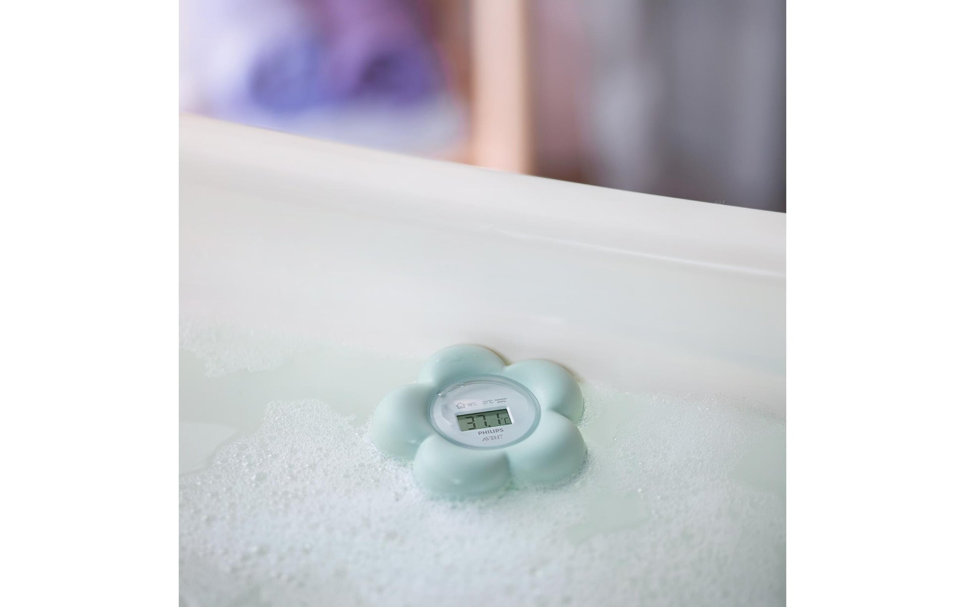 Philips AVENT Digitales Badethermometer – Kunststoff, Wasserfest, Türkis