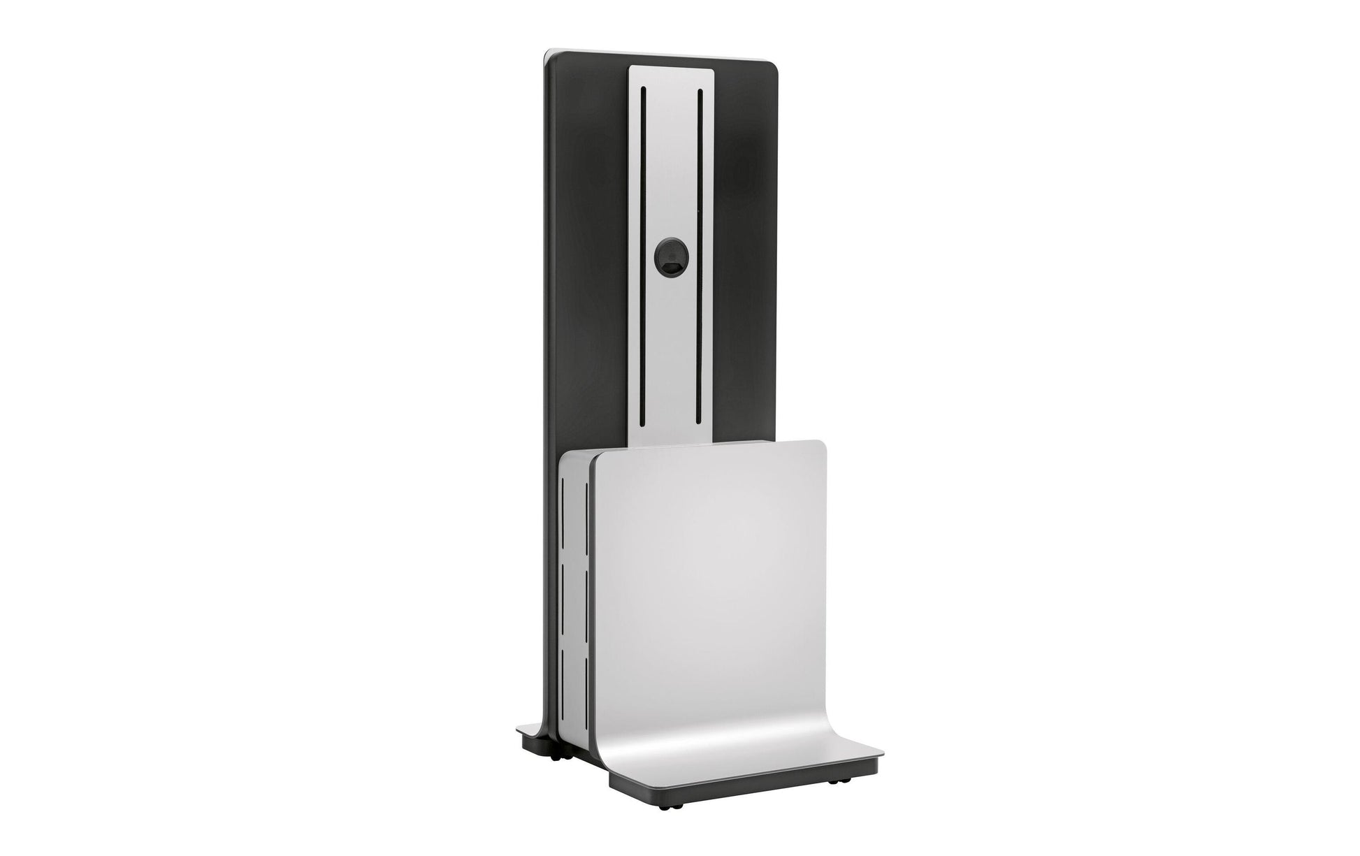 Vogel's Vogels Videokonferenzmöbel PFF 5100 – für 55" Bildschirm, mit Rollen, Silber, 600 × 640 × 1607 mm