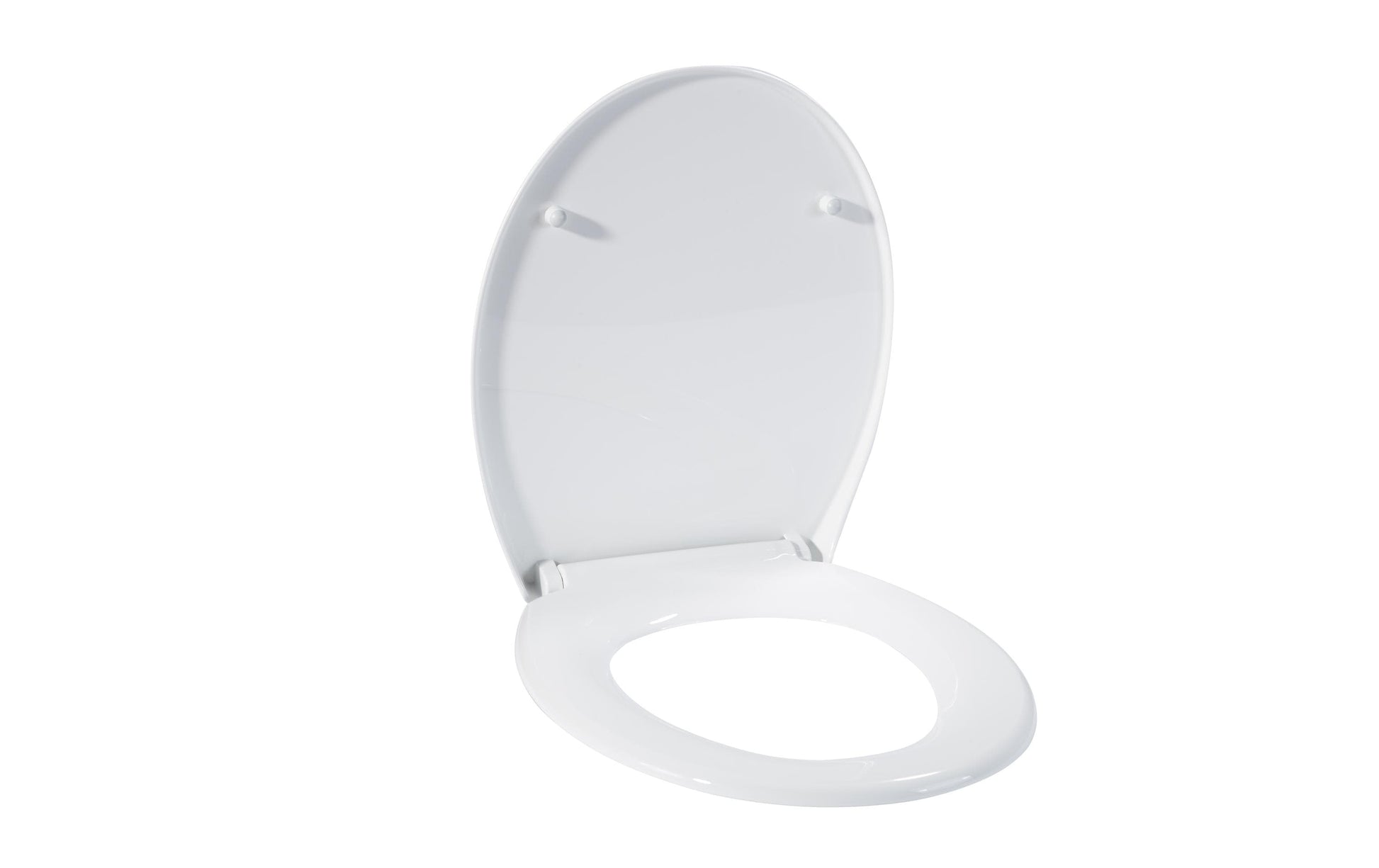 COCON F01394 – Toilettensitz – Polypropylen, weiss, mit Deckel, mit Absenkautomatik, 37,1 × 44,4 × 4,8 cm
