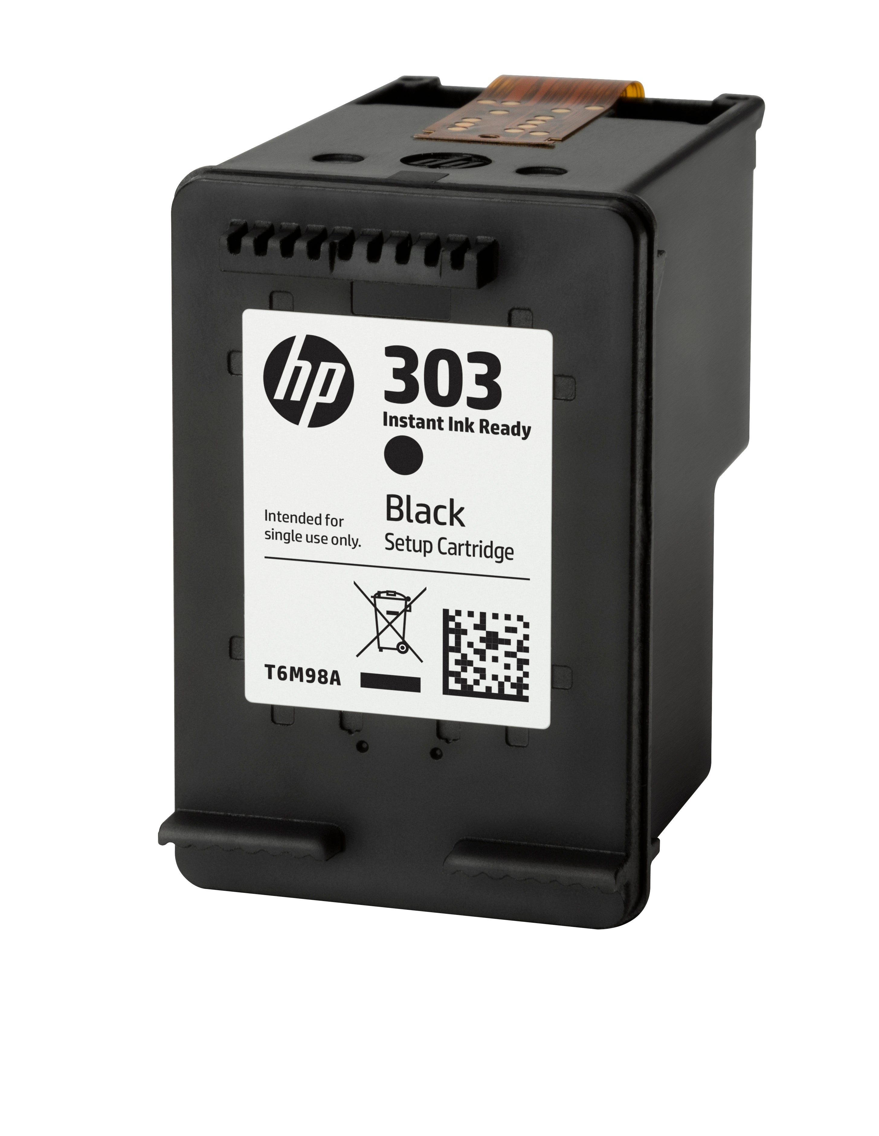 HP 303 Tintenpatronen-Multipack, Schwarz/Cyan/Magenta/Gelb (Original) – für Envy 6200/7134/7800