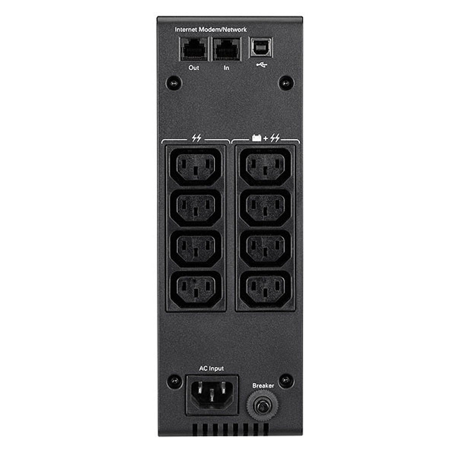 Eaton 5S 1000i USV 1 kVA/600 W Line-Interaktiv – Tower – C13×8, Eingang IEC C14 – für Workstations und andere