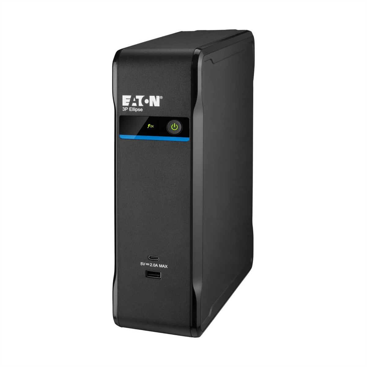 Eaton 3P Ellipse 900 USB FR USV 0,9 kVA/540 W Offline – Tower – Schutzkontakt DE×4 – Eingang IEC C14