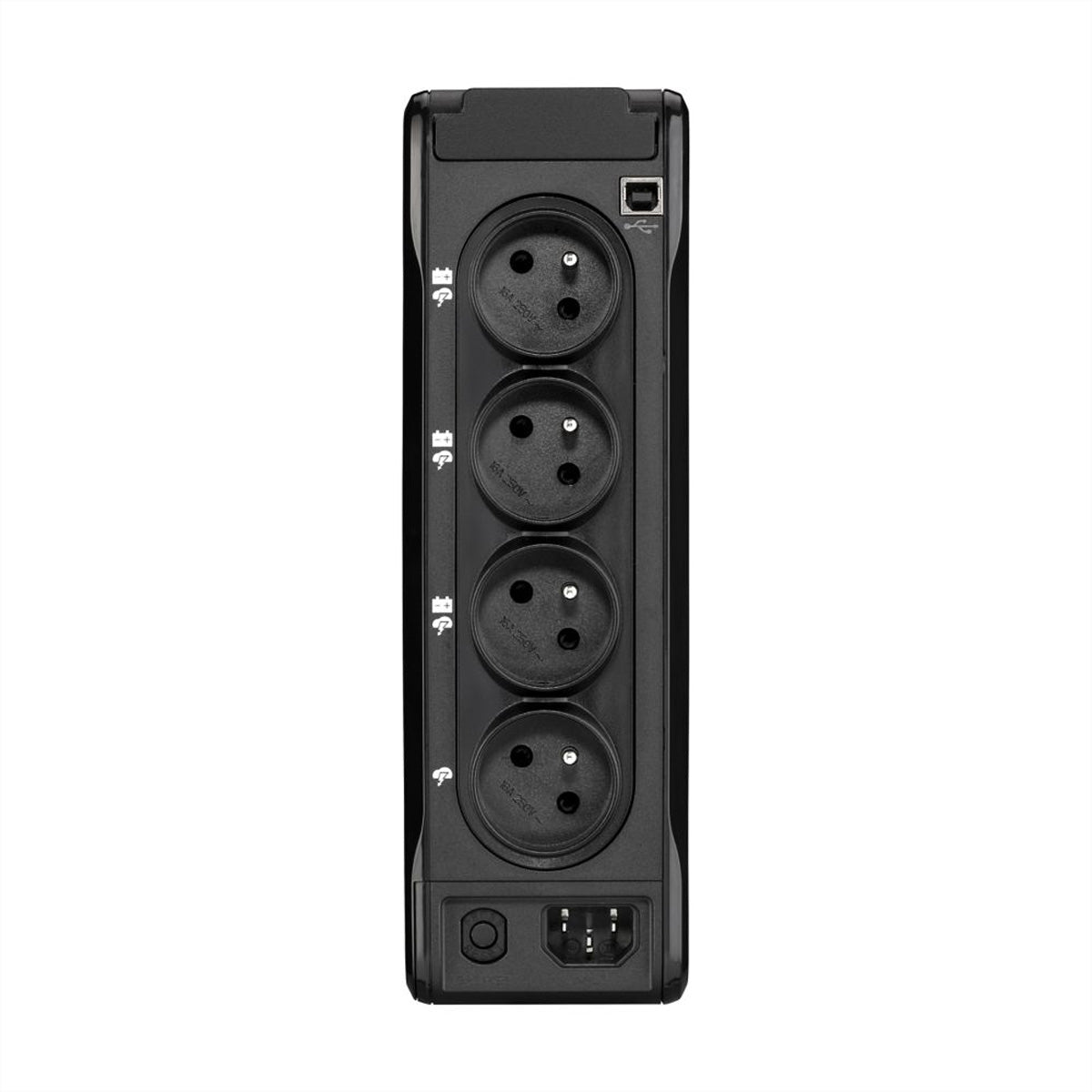 Eaton 3P Ellipse 900 USB FR USV 0,9 kVA/540 W Offline – Tower – Schutzkontakt DE×4 – Eingang IEC C14