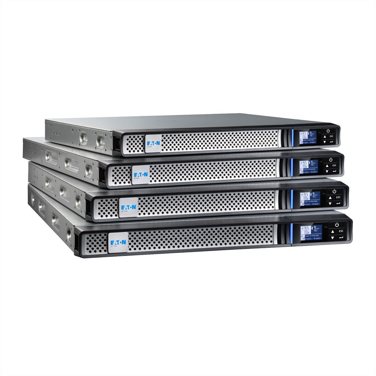 Eaton 5P 1550i Rack 1U G2 – USV Line-Interaktiv, 1,6 kVA/1350 W, Rack 1U, 6× IEC (C13/C19), VRLA