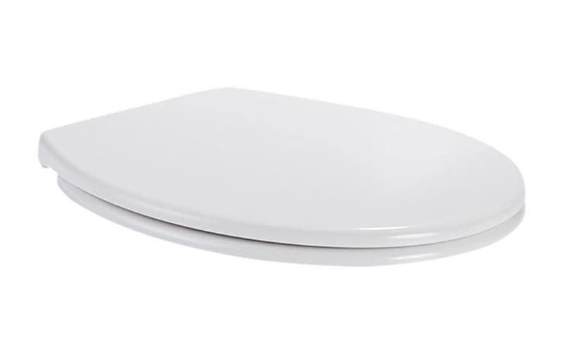 COCON Toilettensitz – Duroplast, weiss, mit Deckel, Absenkautomatik, 37,2 × 44,6 × 5,2 cm