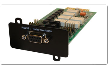 Eaton Relay-MS Relaiskarte – 1× seriell, potentialfreie Kontakte – für Eaton USV (z. B. 5P/5PX/9SX)