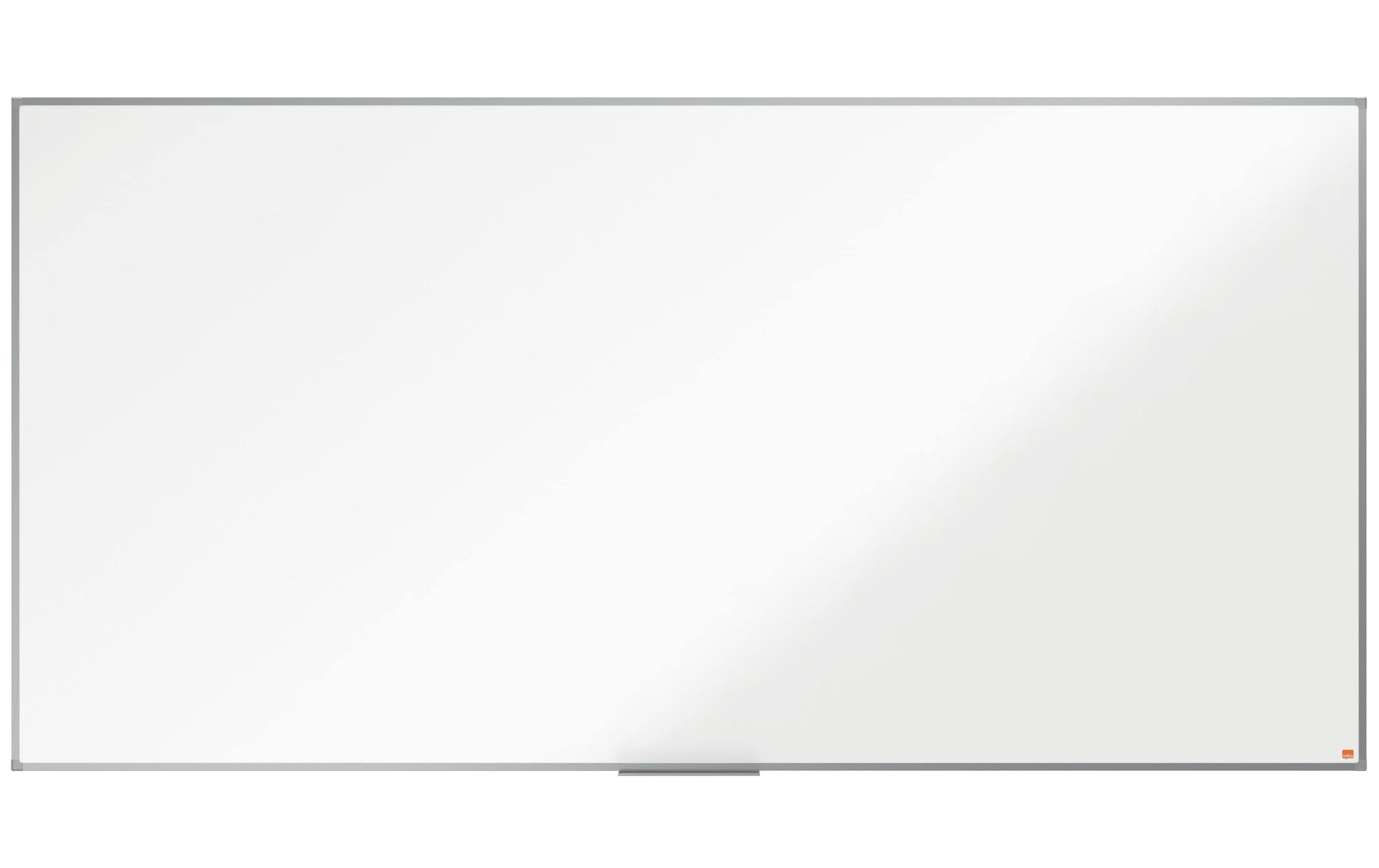Nobo Whiteboard – 240 × 120 cm, lackierter Stahl, Aluminiumrahmen, inkl. Stiftablage