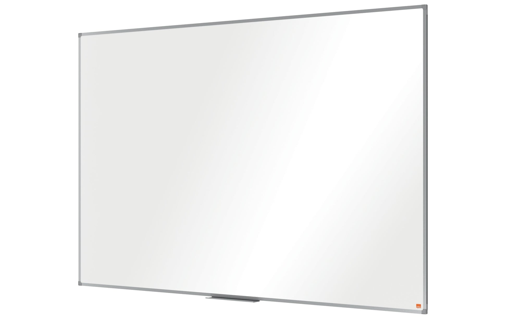 Nobo Whiteboard – 180 × 120 cm, Emaille, Alu-Rahmen, Wandmontage, inkl. Stiftablage