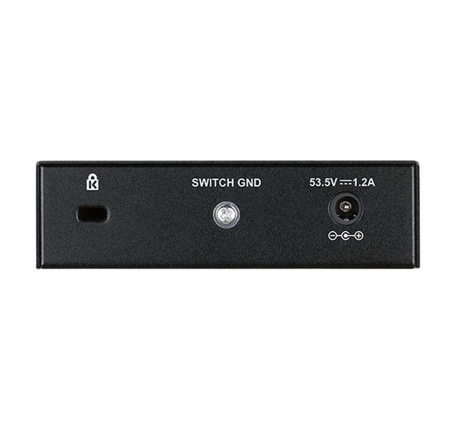 D-Link DGS-1005P/E – Switch – 5×GbE, PoE+ 60 W