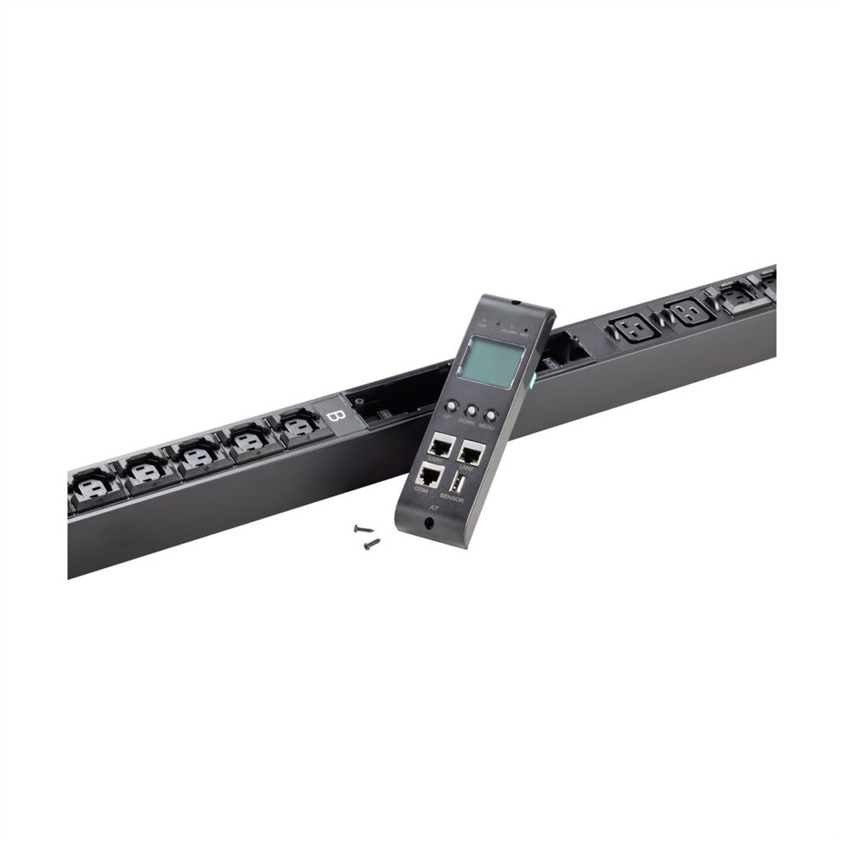 Eaton FlexPDU G2 Metered PDU 3,7 kW – 1U – Eingang IEC C20 16A, C13×8, 2,5 m Kabel – Schwarz
