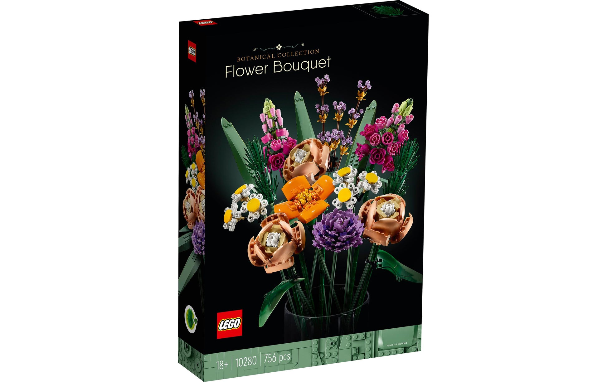 LEGO Creator Expert Blumenstrauss – 3D-Puzzle – 756 Teile – ab 18 Jahren