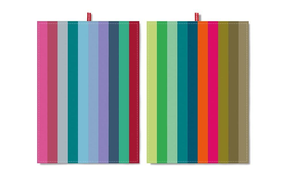 Remember – Geschirrtücher 2er-Set, 50 × 70 cm, Baumwolle, Mehrfarbig