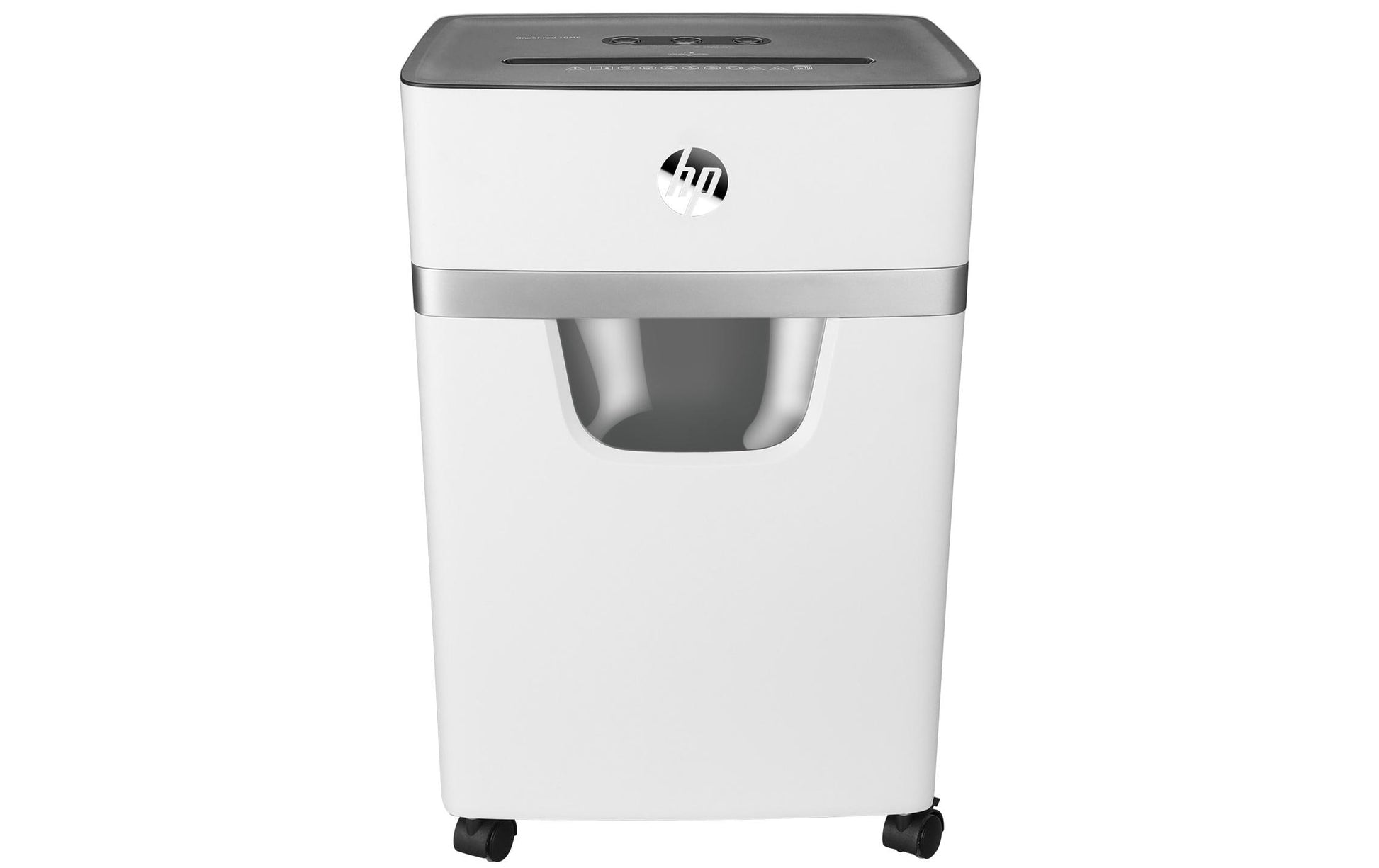 HP OneShred 10MC – Aktenvernichter, DIN P-5, Mikroschnitt 2 × 15 mm, 10 Blatt, 20 l