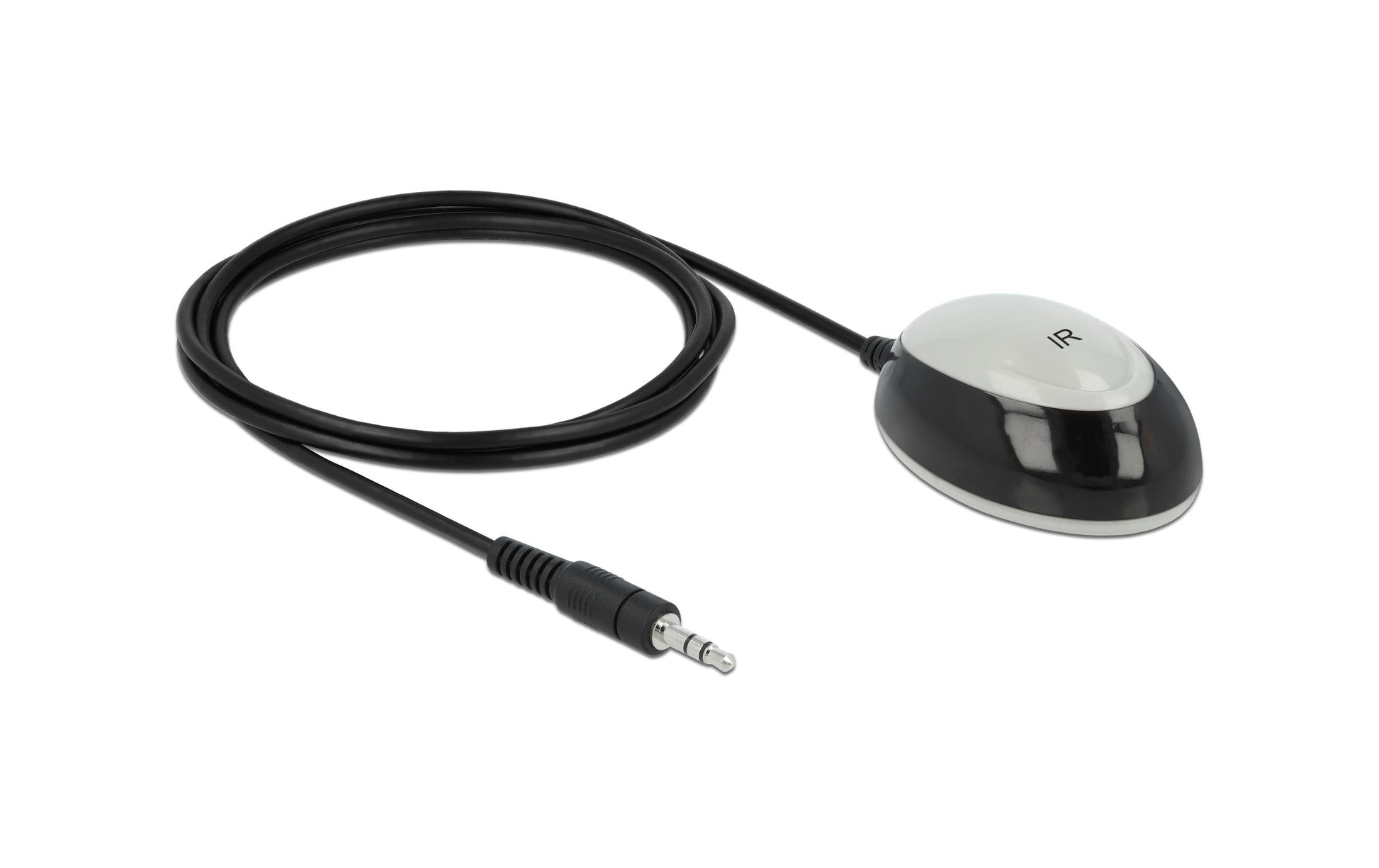 DeLOCK KVM-Extender-Empfänger (RX) – IR-Empfänger, 3,5 mm Klinke, 125 cm, kabellos – für Delock-Modelle (z. B.
