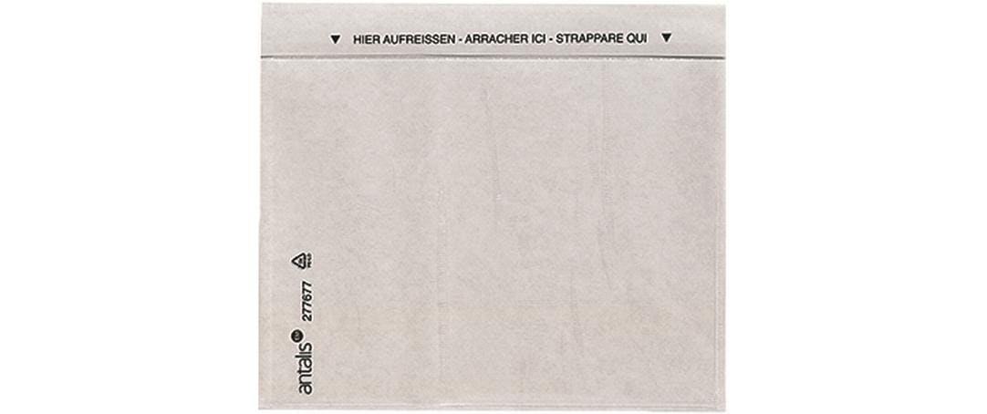 Dokumententasche C6, ohne Fenster, selbstklebend, PE, transparent – 1'000 Stk.