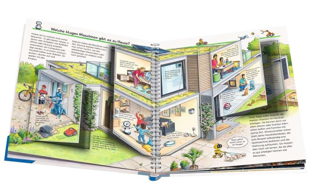 Ravensburger Buch – WWW47 Alles über Roboter, Hardcover, 16 Seiten, Deutsch, ab 4 Jahren