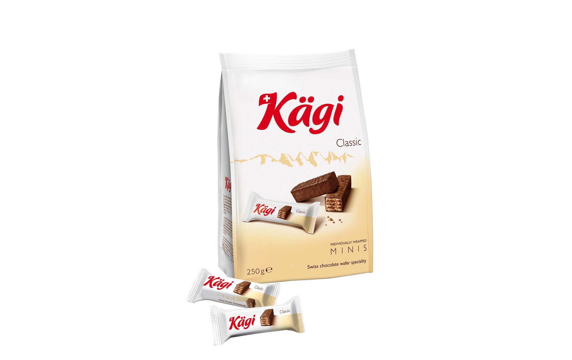 Kägi fret Minis Waffelgebäck – Milchschokolade – 250 g